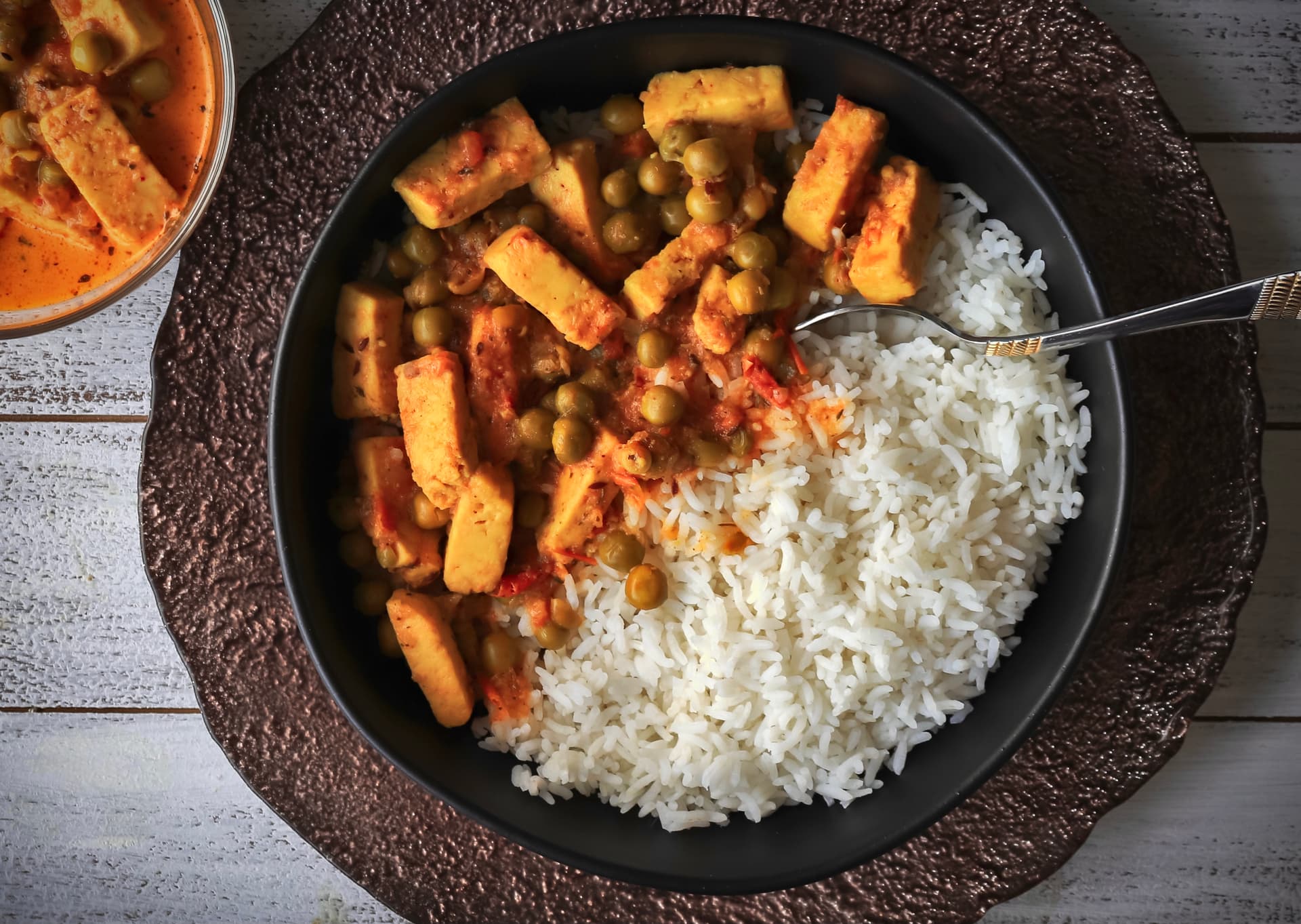 Instant Pot Matar Paneer